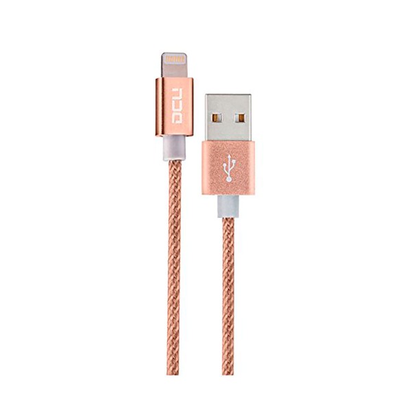 Dcu cable dorado usb a lightning 1 metro