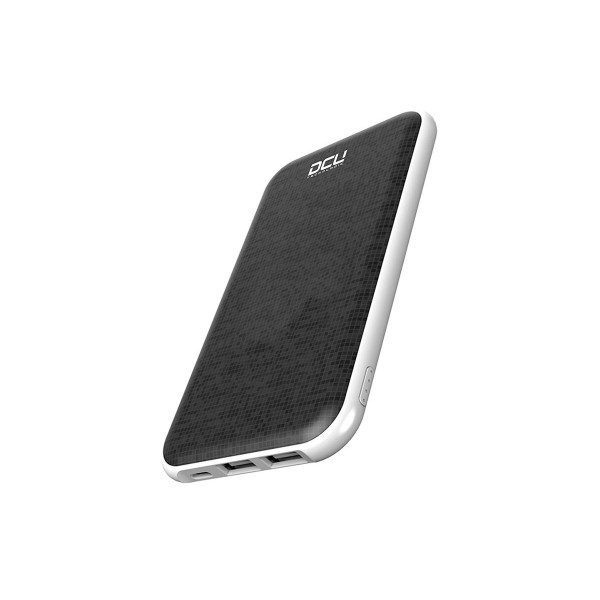 Dcu powerbank mosaico 10.000mah batería externa portátil recargable 2xusb con indicador led