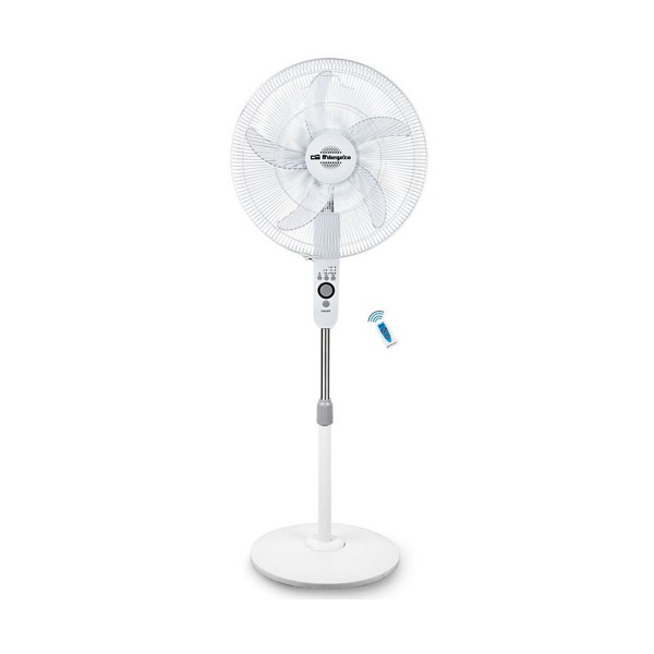 Orbegozo sf 0247 blanco ventilador de pie 55w potencia 3 velocidades 2 modos de funcionamiento aspas de 45cm incluye mando a distancia Orbegozo sf 0247 blanco ventilador de pie 55w potencia 3 velocidades 2 modos de funcionamiento aspas de 45cm incluye mando a distancia