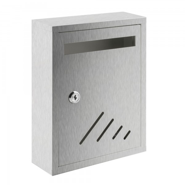 Buzon metalico interior 27x20 inox Buzon metalico interior 27x20 inox