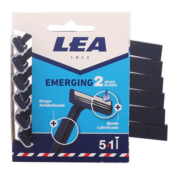 Lea emerging cuchillas desechables 2 hojas 5un