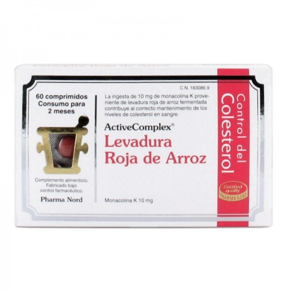 Activecomplex Levadura Roja De Arroz 60 Comps