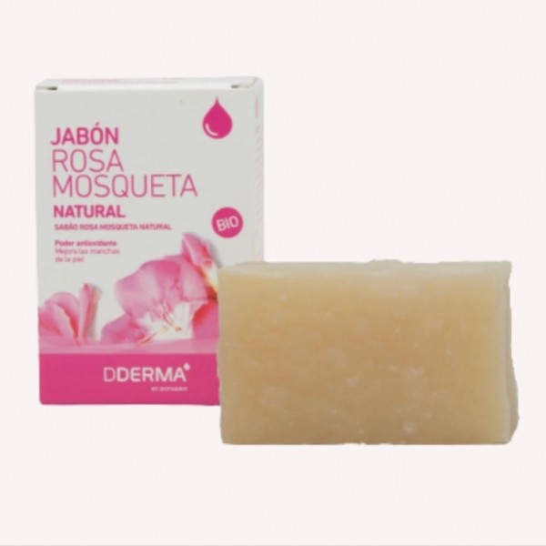 Dderma Jabon Rosa Mosqueta Natural