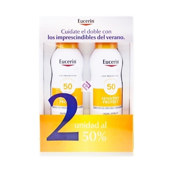 EUCERIN SPRAY DRY TOUCH SPF50 2X 200ML PROMO