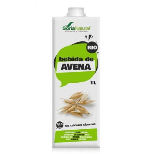Soria Natural Bebida De Avena Ecologica 1 L Ref.