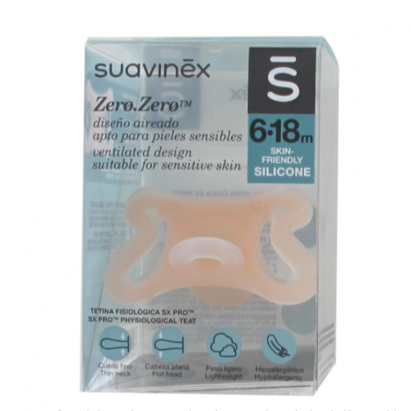 Chupete Silicona Fisiologico Suavinex Sx Pro Zerozero 6 18 Meses 1 Ud