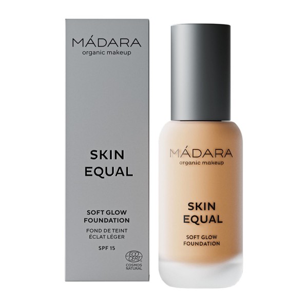 Madara skin equal soft glow base spf15 40 sand 30ml