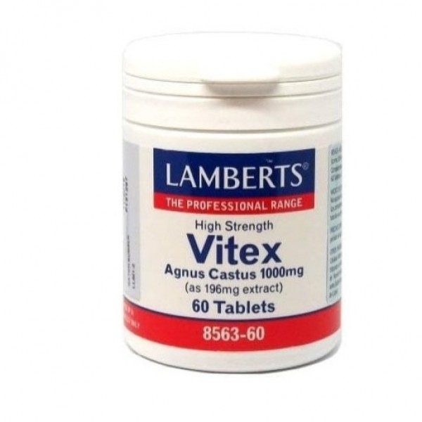 Vitex Agnus Castus 1000mg 60 Comps Lamberts
