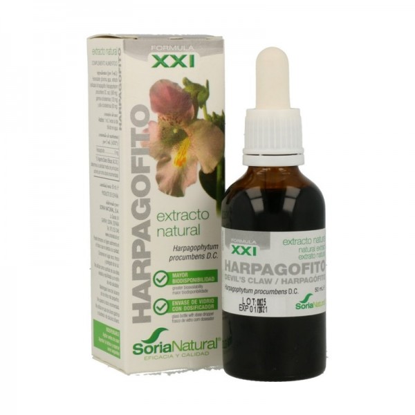Formula Xxi Extracto De Harpagofito 50 ml Soria  Formula Xxi Extracto De Harpagofito 50 ml Soria