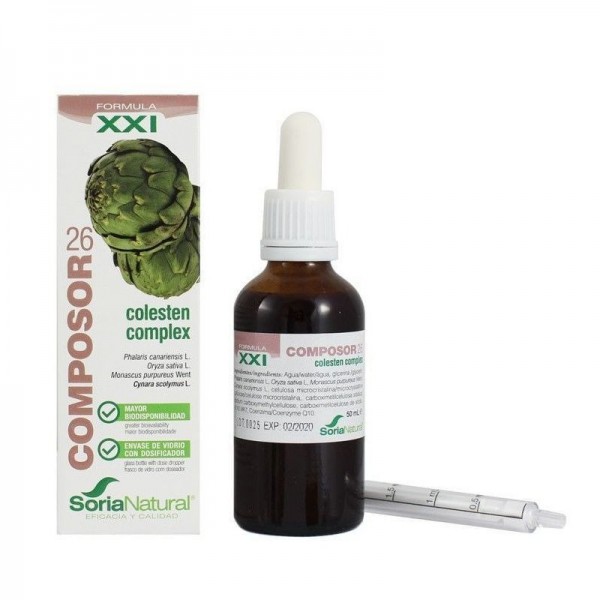 Composor 26 Colesten Complex Sxxi 50 ml Soria Natural