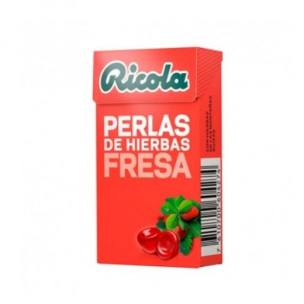 Ricola Perlas Fresamenta Sa 25 g Ricola Perlas Fresamenta Sa 25 g