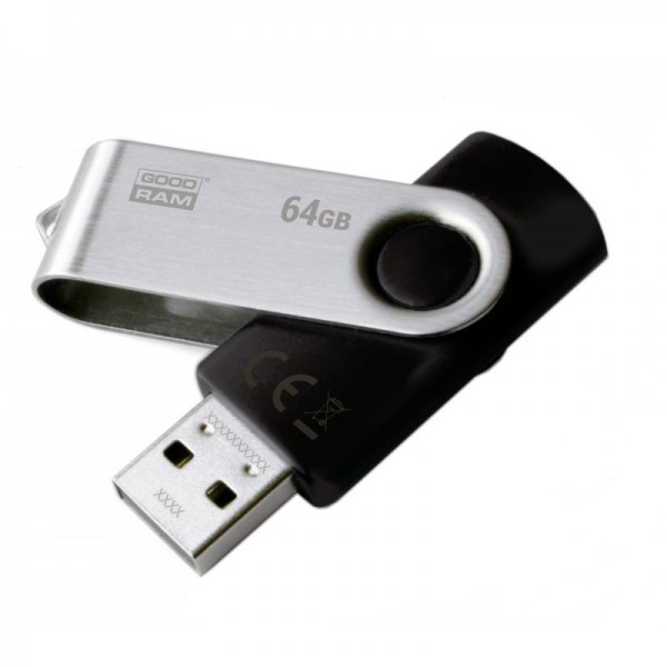 Goodram uts2 lápiz usb 64gb usb2.0 negro