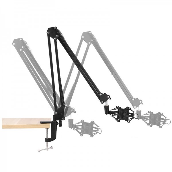 Iggual micrófono usb con brazo ajustable pro voice