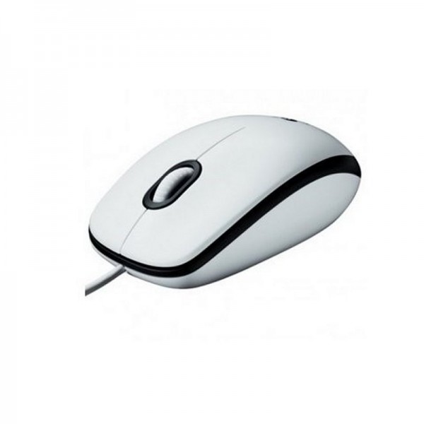 Logitech b100 ratón blanco oem