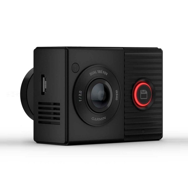 Garmin dash cam tandem gps / grabador de conducción full hd 1440p / dos ópticas 180º