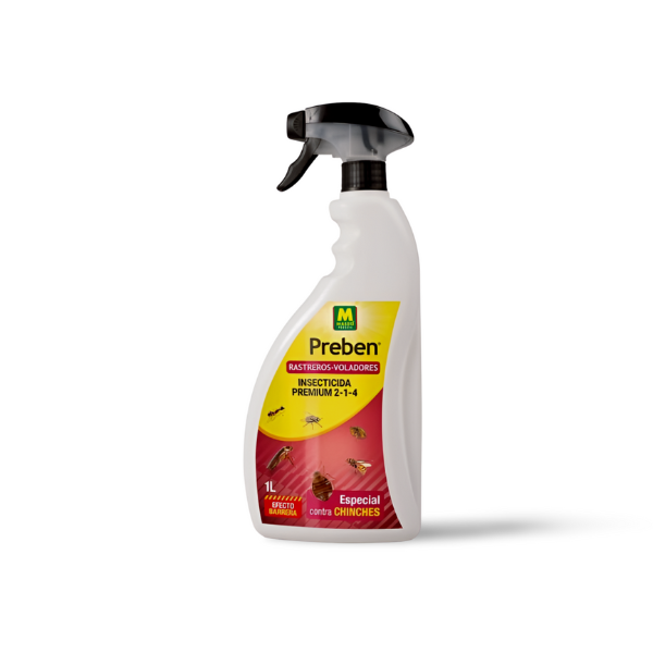 Pistola insecticida rastreros, 1 l