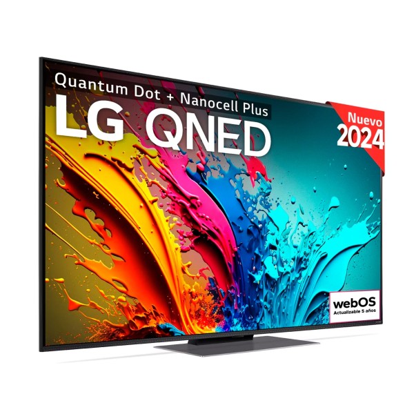 Lg 55qned87t6b / televisor smart tv 55" qned 120hz uhd 4k hdr