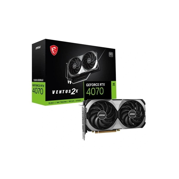 Msi vga nvidia rtx 4070 ventus 2x e1 12g oc